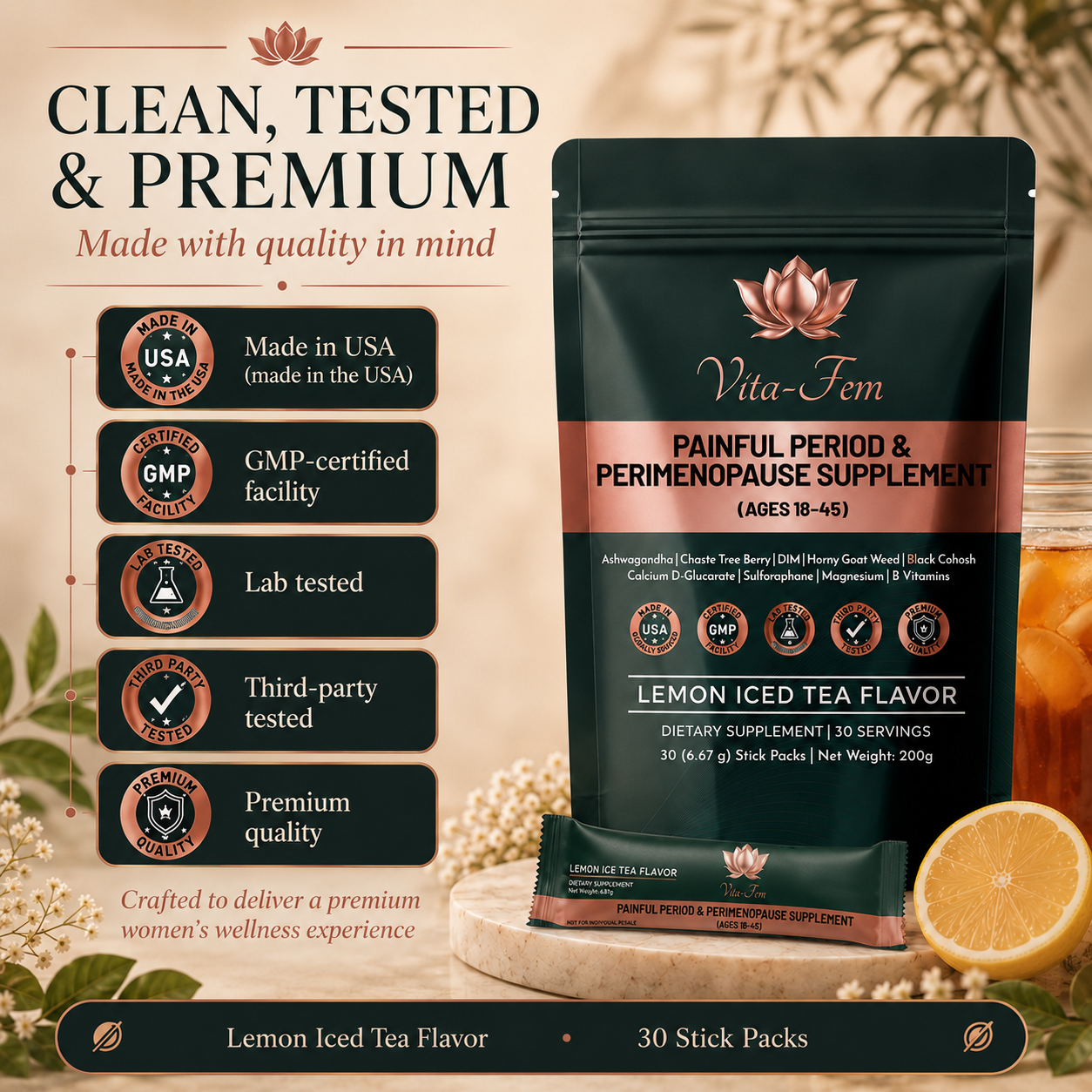 Vita-Fem™ Painful Period & Perimenopause Supplement