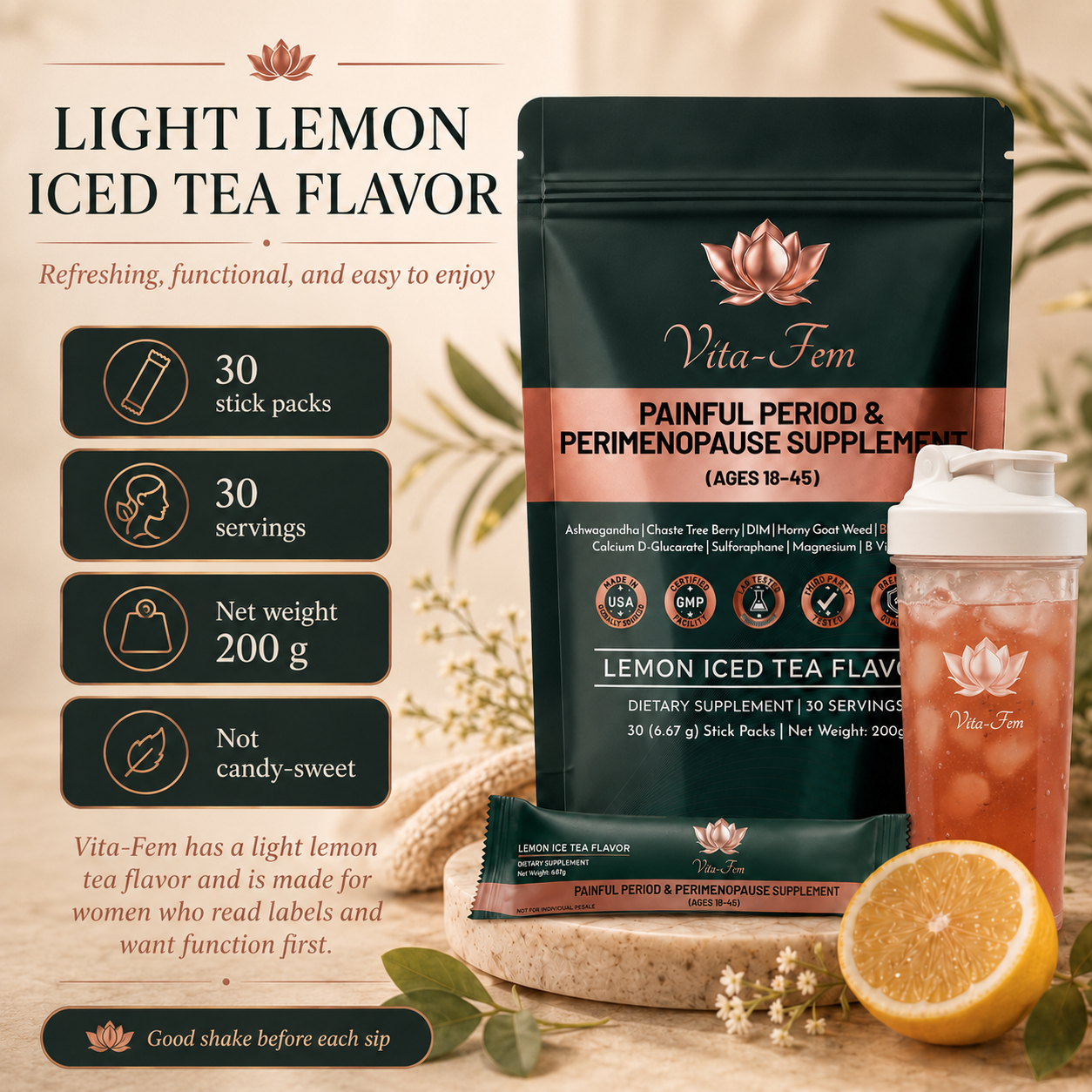 Vita-Fem™ Painful Period & Perimenopause Supplement